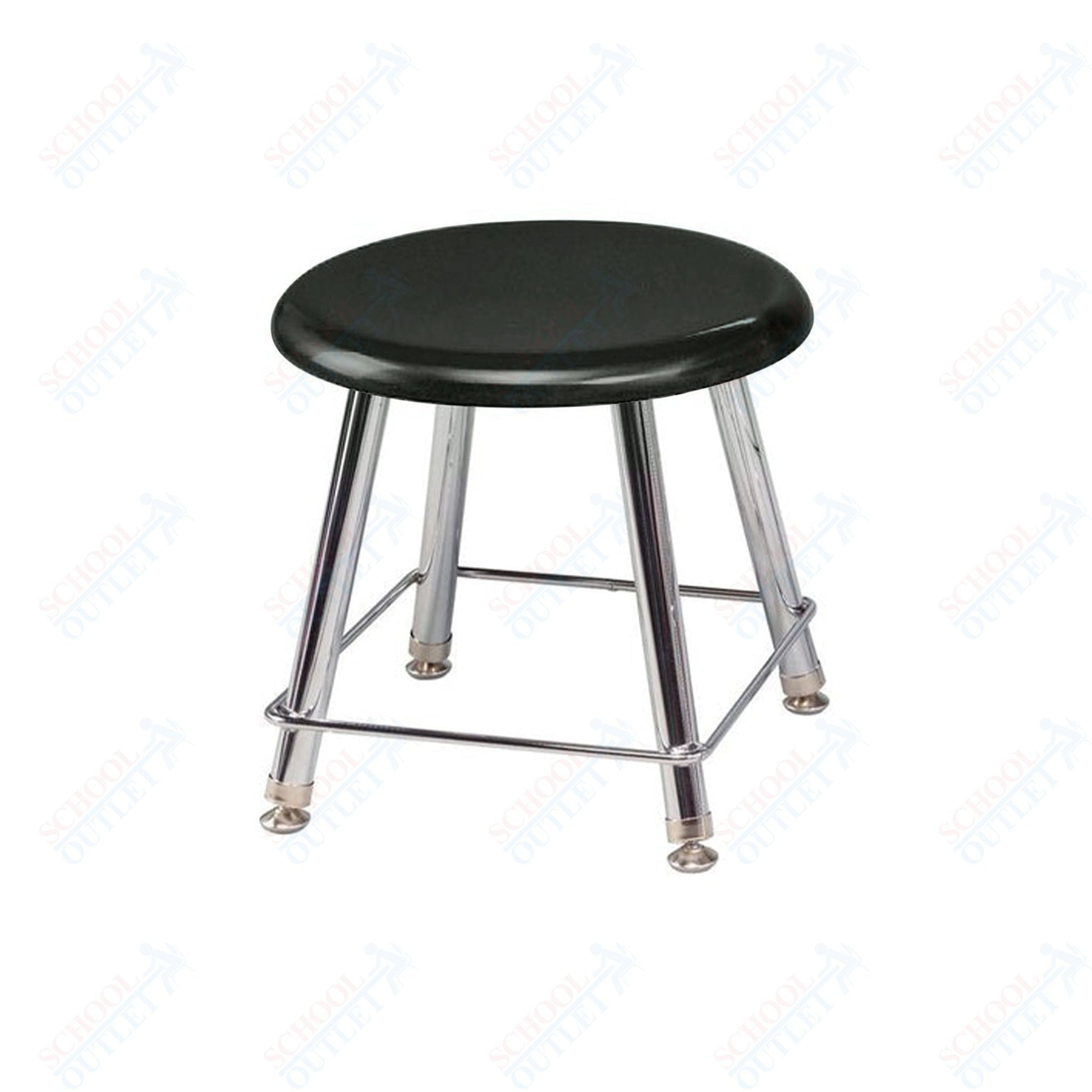 USA Capitol Legacy Series 12" Fixed Height Hard Plastic Stool (112) - SchoolOutlet