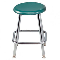 USA Capitol Legacy Series 18" Fixed Height Hard Plastic Stool (118)