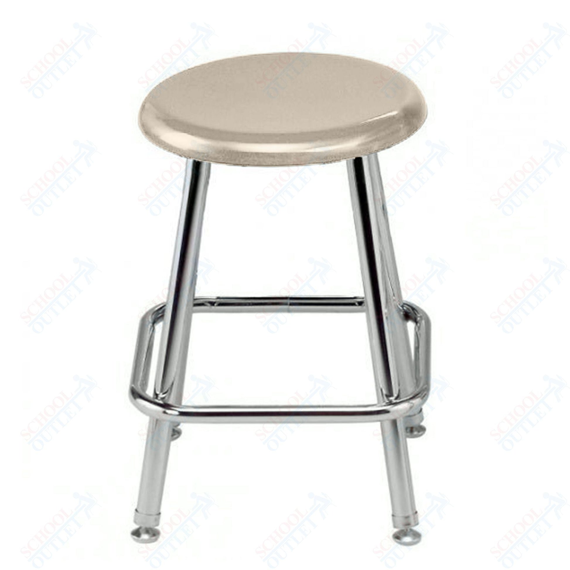 USA Capitol Legacy Series 18" Fixed Height Hard Plastic Stool (118) - SchoolOutlet