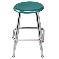 USA Capitol Legacy Series 18"- 24" Adjustable Height Hard Plastic Stool (118A)