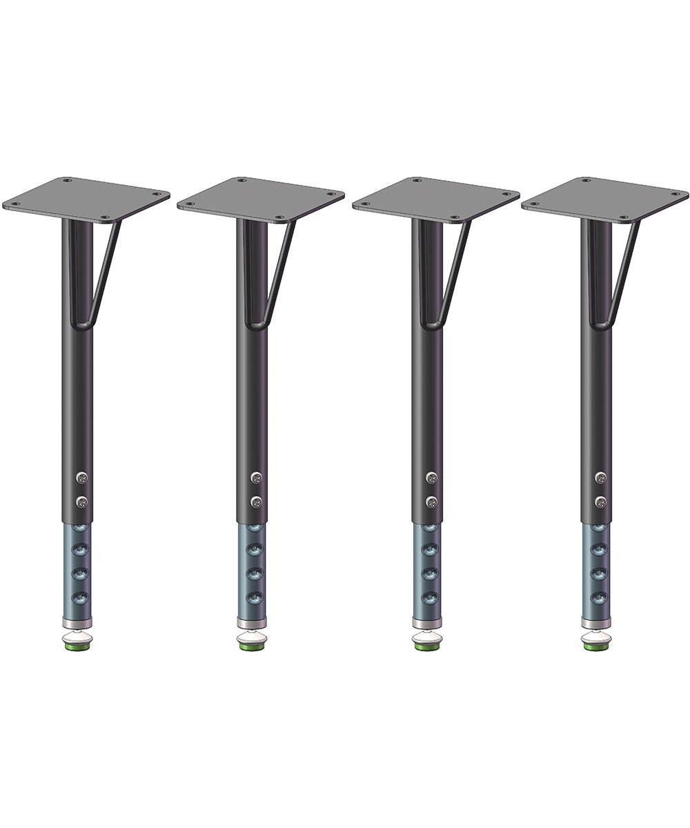 USA Capitol Toddler Table Leg Set 15" - 23" Adjustable Height (1523SET) - SchoolOutlet