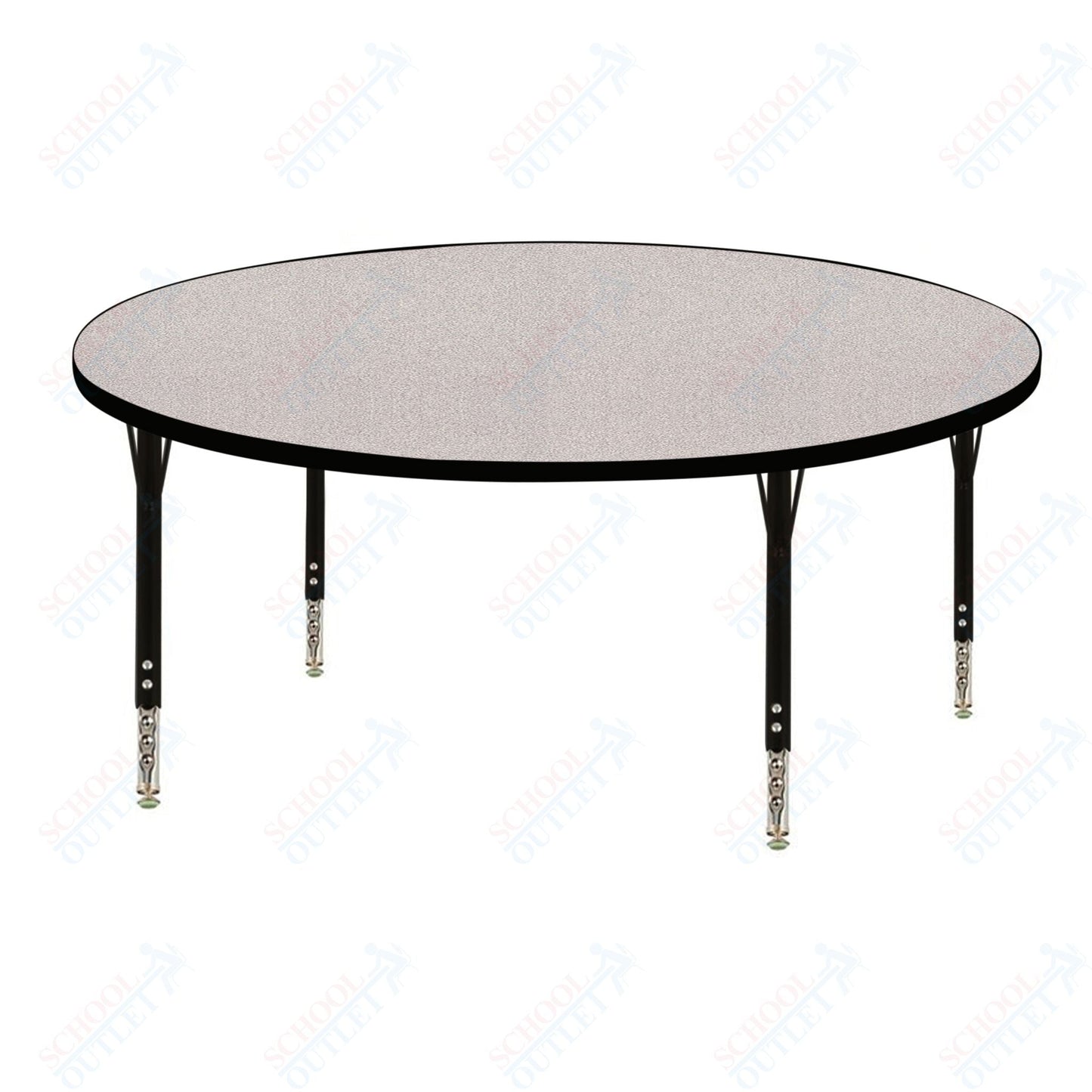 USA Capitol 30" Round Activity Table Adjustable Height 23" - 31" (30RSE) - SchoolOutlet
