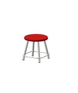 USA Capitol Euroflex Poly Seat Stool Fixed Height 12" (3112)