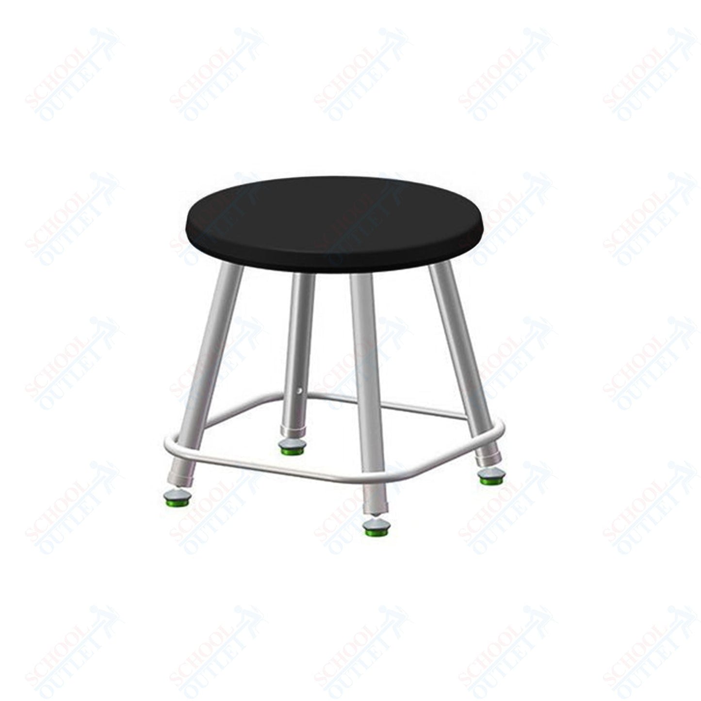 USA Capitol Euroflex Poly Seat Stool Fixed Height 12" (3112) - SchoolOutlet