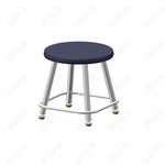 USA Capitol Euroflex Poly Seat Stool Fixed Height 12