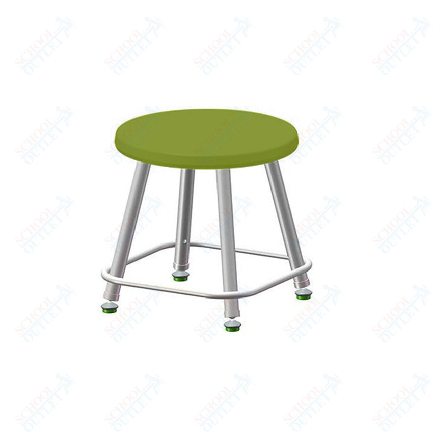 USA Capitol Euroflex Poly Seat Stool Fixed Height 12" (3112) - SchoolOutlet
