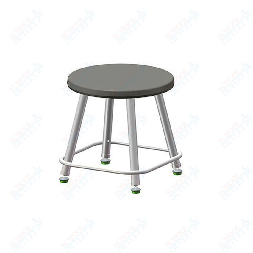 USA Capitol Euroflex Poly Seat Stool Fixed Height 12" (3112) - SchoolOutlet