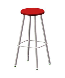 USA Capitol Euroflex Poly Seat Stool Fixed Height 30" (3130)
