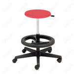 USA Capitol Euroflex Teacher/Lab Poly Seat Stool with Foot ring Adjustable Height 13.5