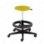 USA Capitol Euroflex Teacher/Lab Poly Seat Stool with Foot ring Adjustable Height 13.5