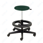 USA Capitol Euroflex Teacher/Lab Poly Seat Stool with Foot ring Adjustable Height 13.5