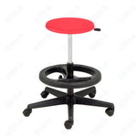 USA Capitol Euroflex Teacher/Lab Poly Seat Stool with Foot ring Adjustable Height 13.5