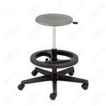 USA Capitol Euroflex Teacher/Lab Poly Seat Stool with Foot ring Adjustable Height 13.5