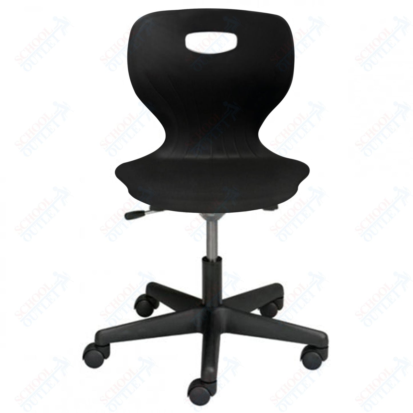USA Capitol EuroFlex Lab Chair 15.5" - 20.25" Adjustable Height with Gas Lift (3190) - SchoolOutlet