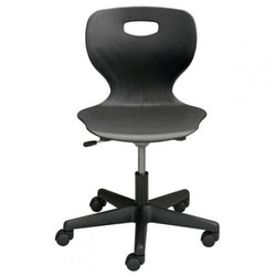 USA Capitol EuroFlex Lab Chair 15.5" - 20.25" Adjustable Height with Gas Lift (3190)