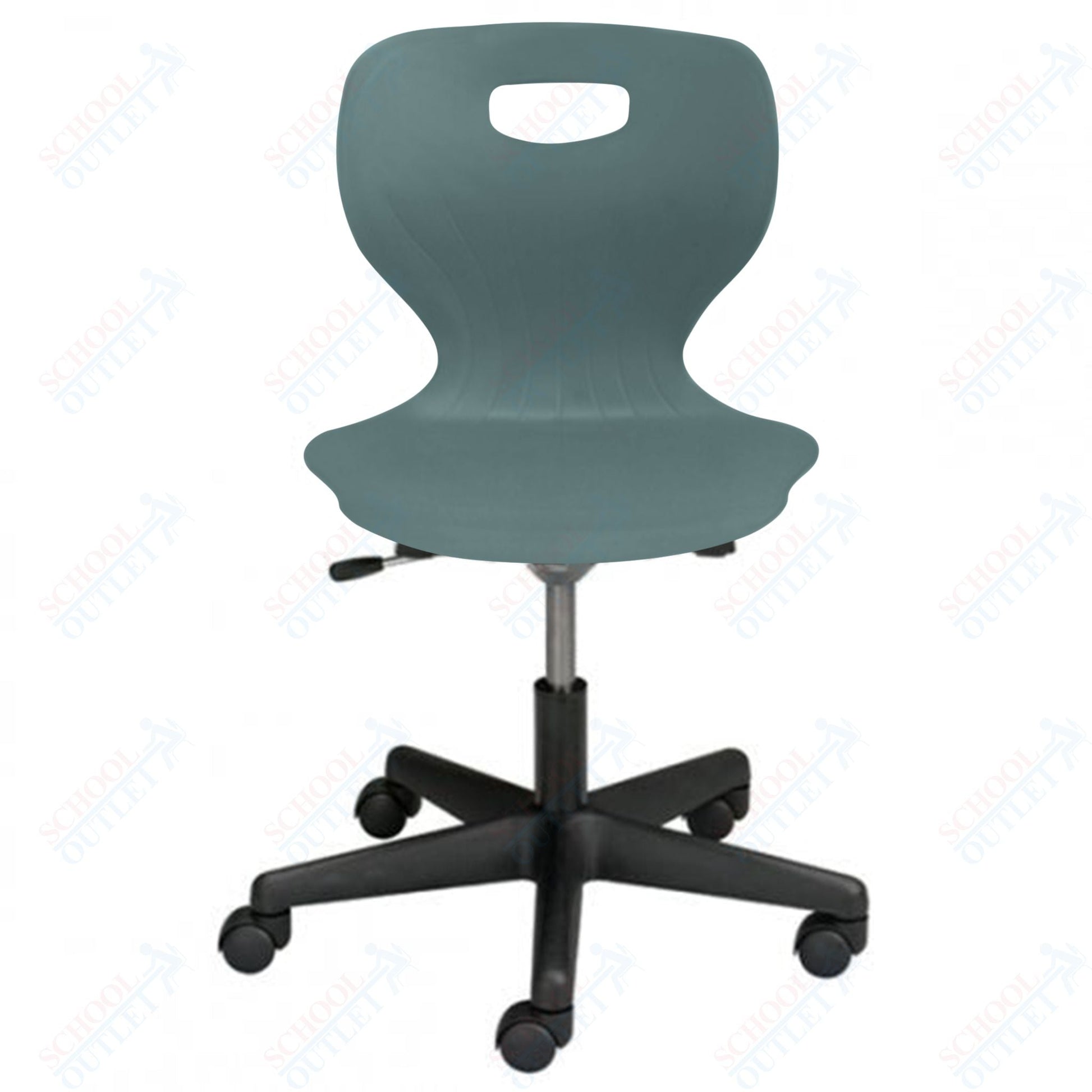 USA Capitol EuroFlex Lab Chair 15.5" - 20.25" Adjustable Height with Gas Lift (3190) - SchoolOutlet