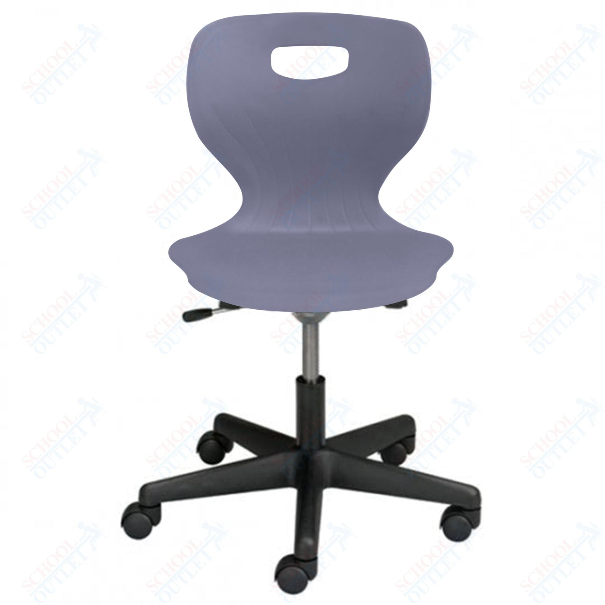 USA Capitol EuroFlex Lab Chair 15.5" - 20.25" Adjustable Height with Gas Lift (3190) - SchoolOutlet