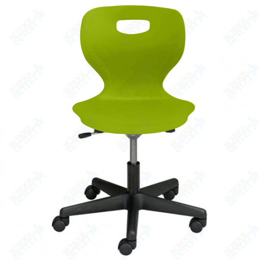 USA Capitol EuroFlex Lab Chair 15.5" - 20.25" Adjustable Height with Gas Lift (3190) - SchoolOutlet