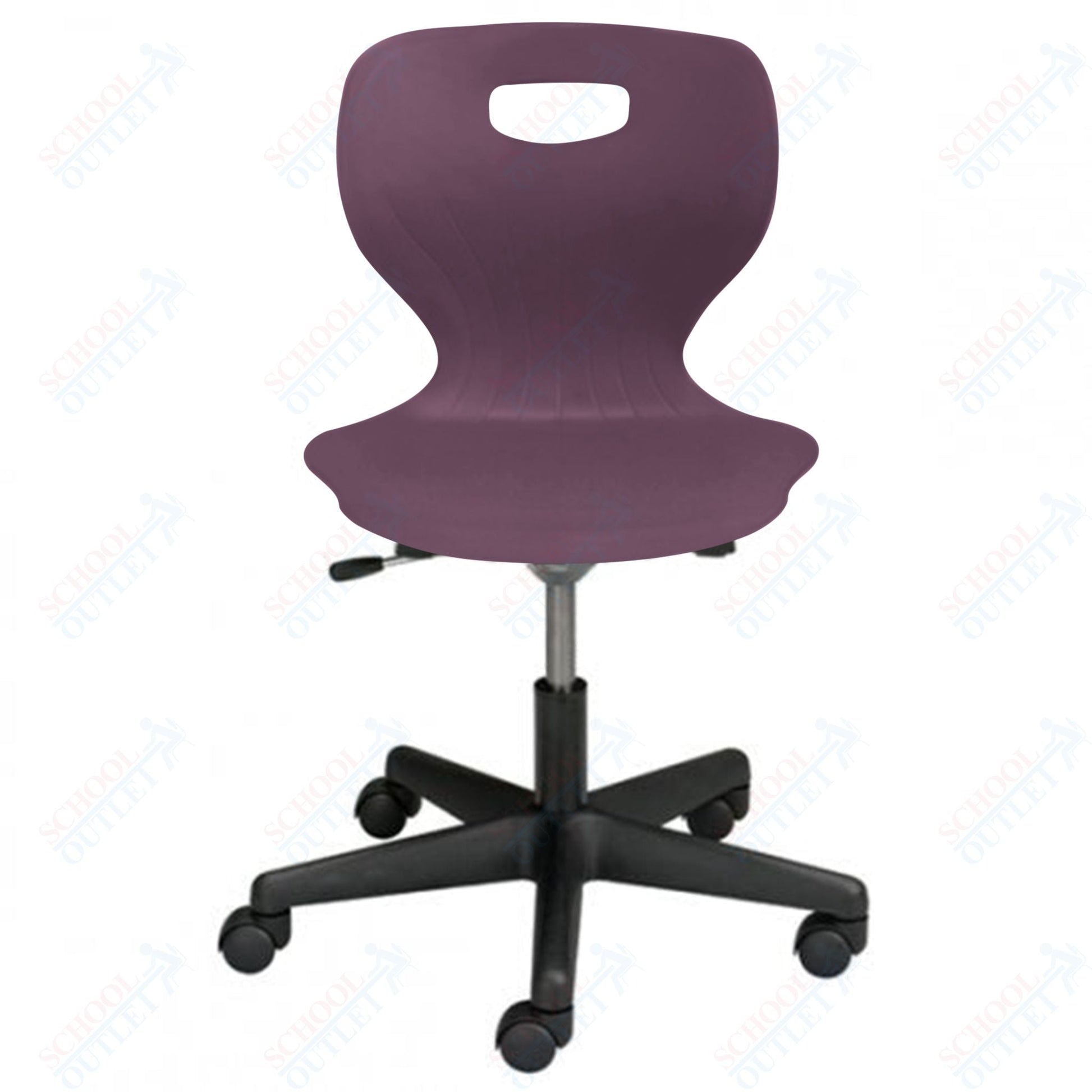 USA Capitol EuroFlex Lab Chair 15.5" - 20.25" Adjustable Height with Gas Lift (3190) - SchoolOutlet