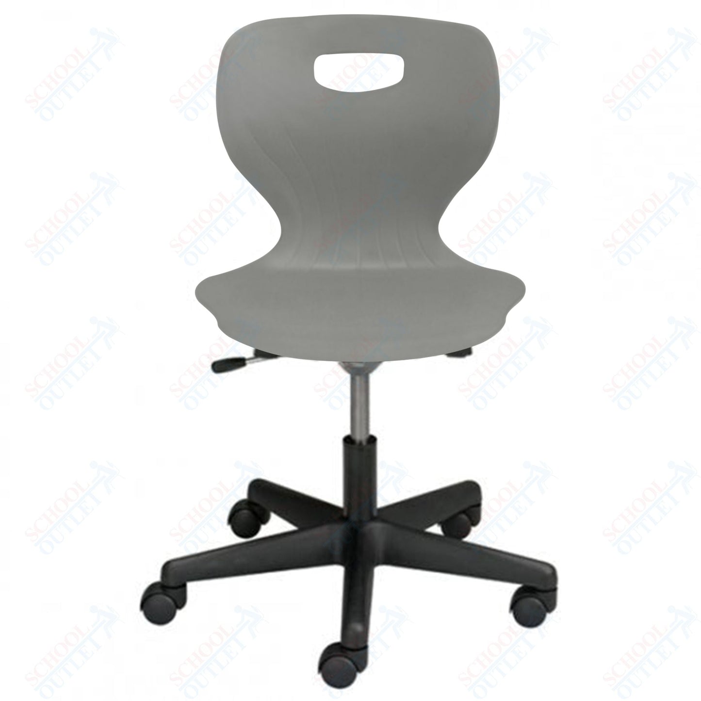 USA Capitol EuroFlex Lab Chair 15.5" - 20.25" Adjustable Height with Gas Lift (3190) - SchoolOutlet