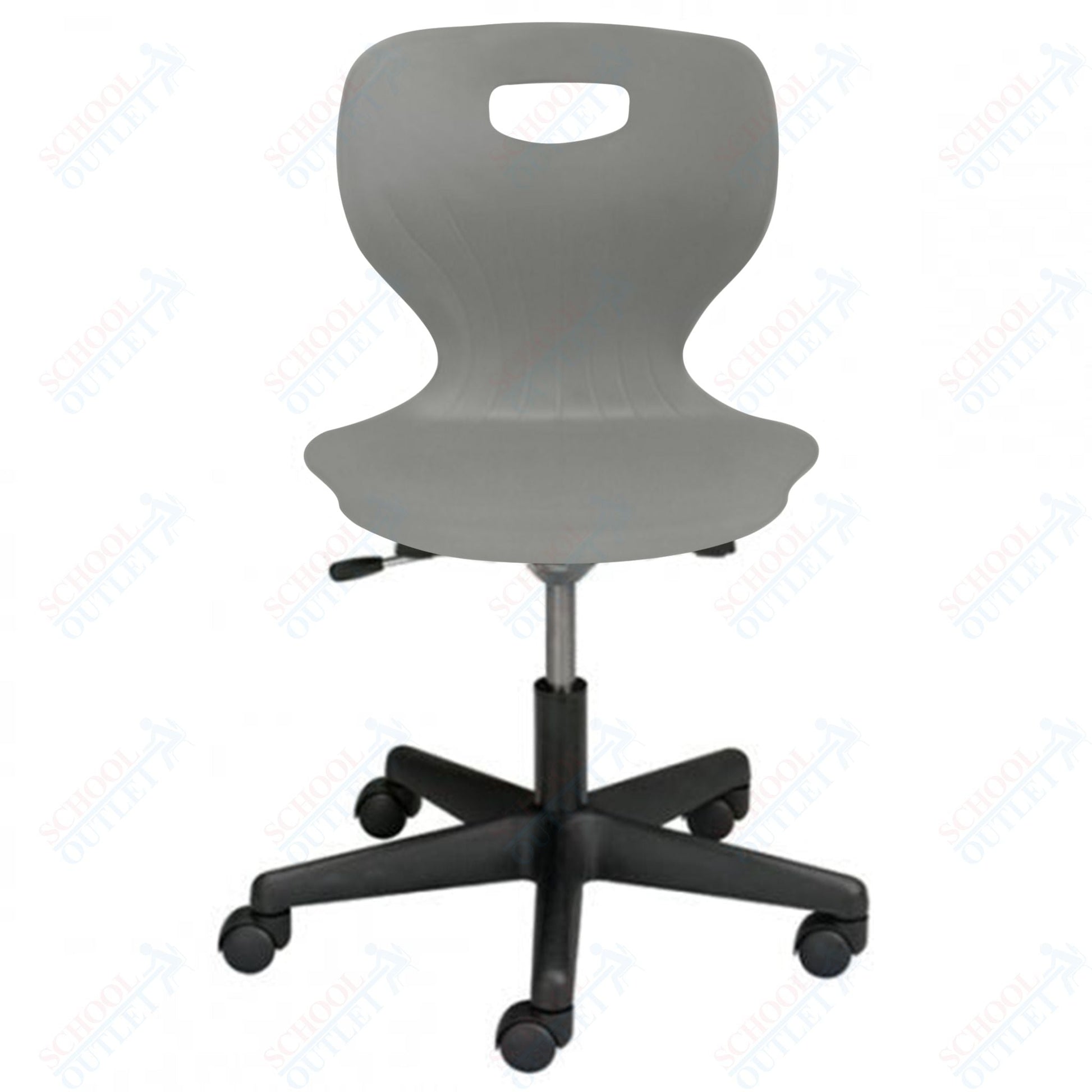 USA Capitol EuroFlex Lab Chair 15.5" - 20.25" Adjustable Height with Gas Lift (3190) - SchoolOutlet