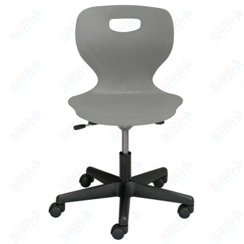 USA Capitol EuroFlex Lab Chair 15.5" - 20.25" Adjustable Height with Gas Lift (3190) - SchoolOutlet