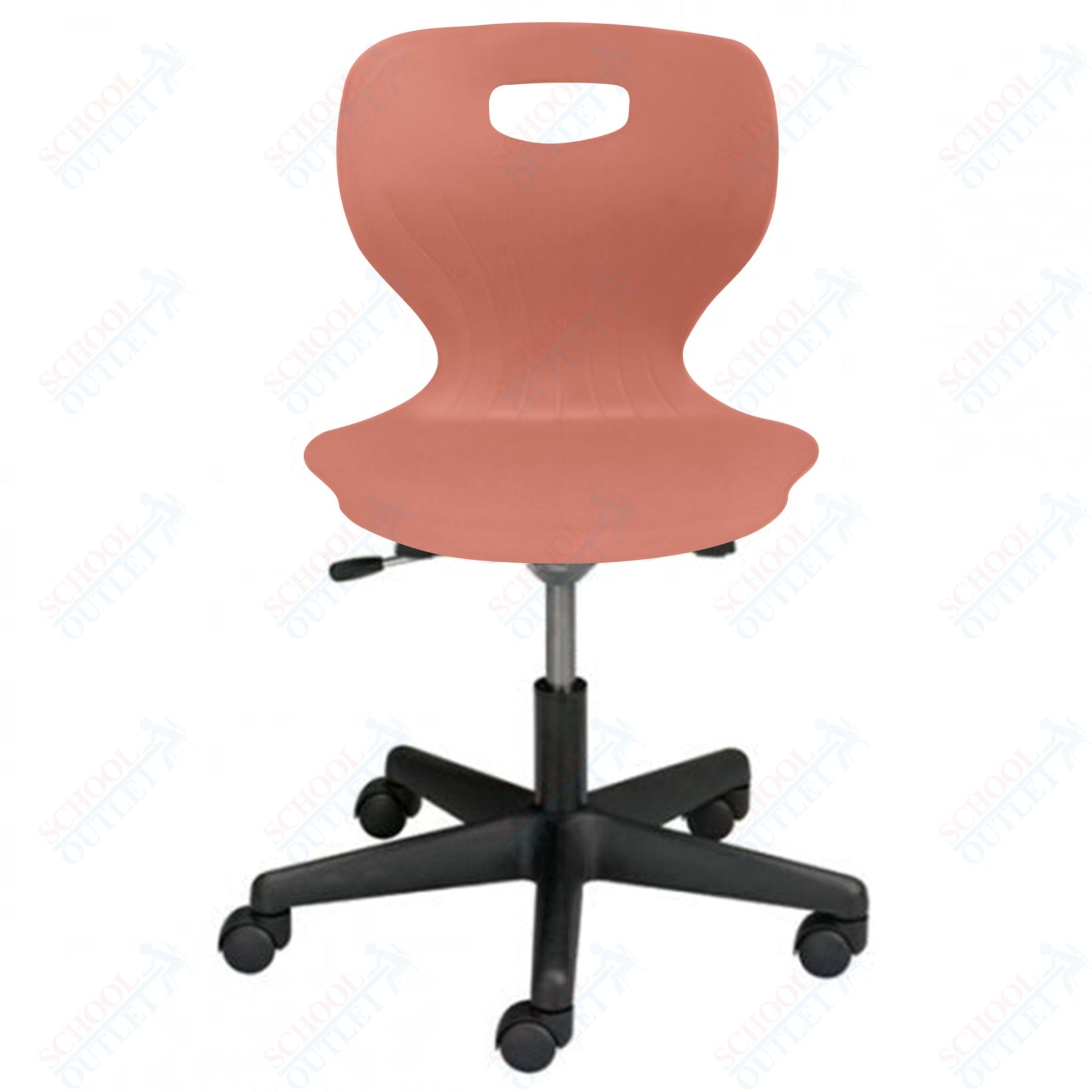 USA Capitol EuroFlex Lab Chair 15.5" - 20.25" Adjustable Height with Gas Lift (3190) - SchoolOutlet