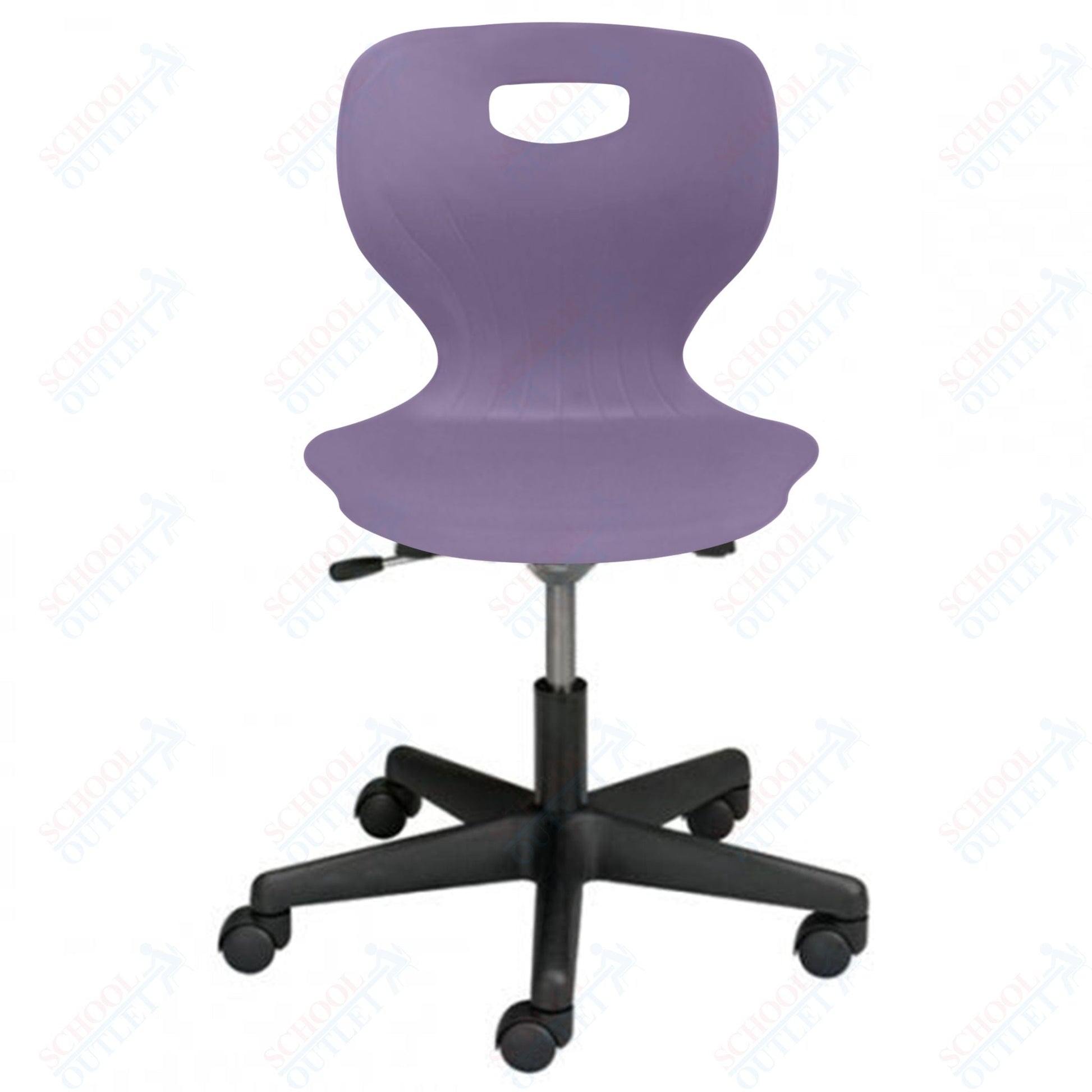 USA Capitol EuroFlex Lab Chair 15.5" - 20.25" Adjustable Height with Gas Lift (3190) - SchoolOutlet