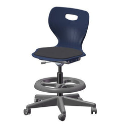 USA Capitol Euroflex Lab Chair with Adjustable Height 20"- 27" (3195)