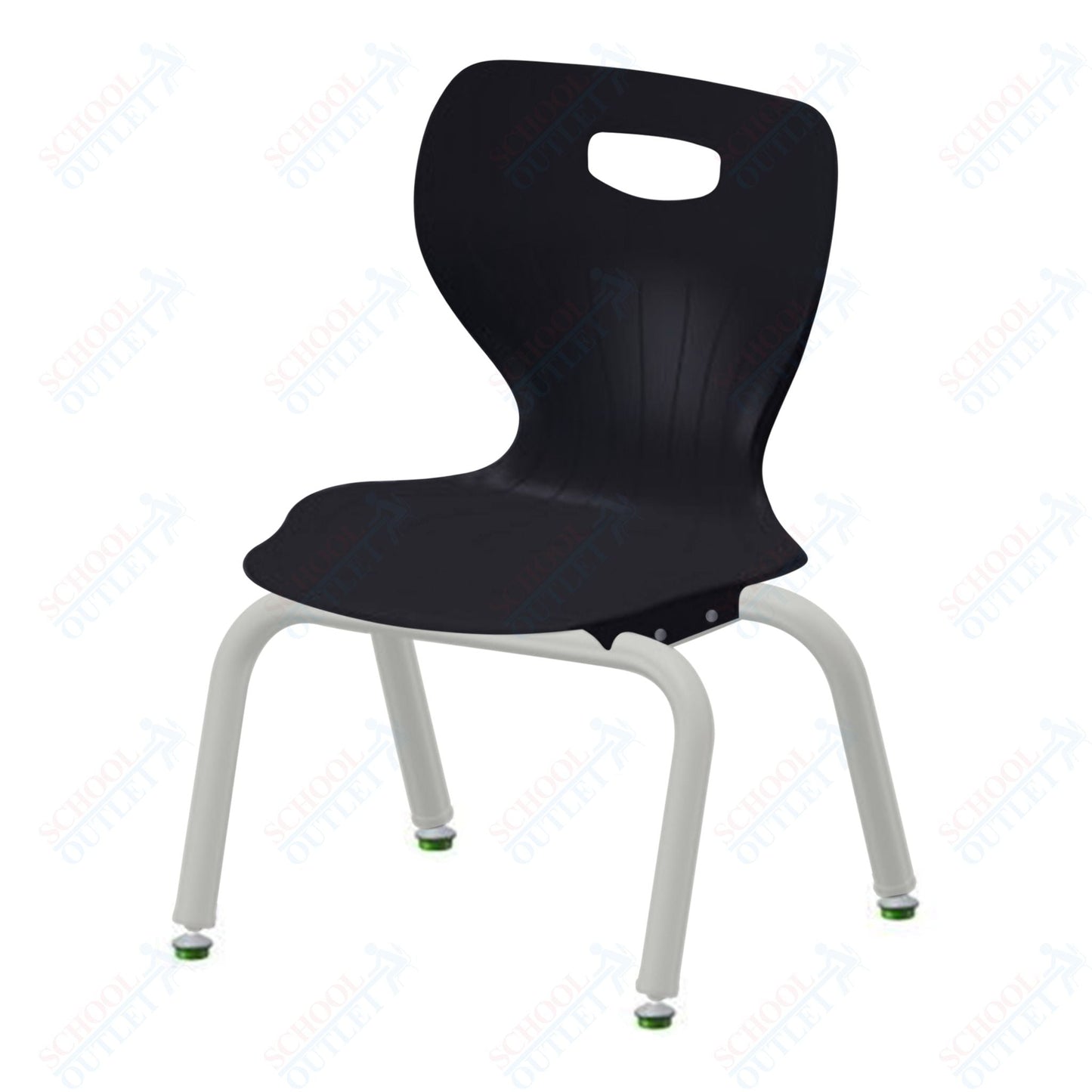USA Capitol Euroflex 3500 Series 12" Stackable Chair (3502) - SchoolOutlet