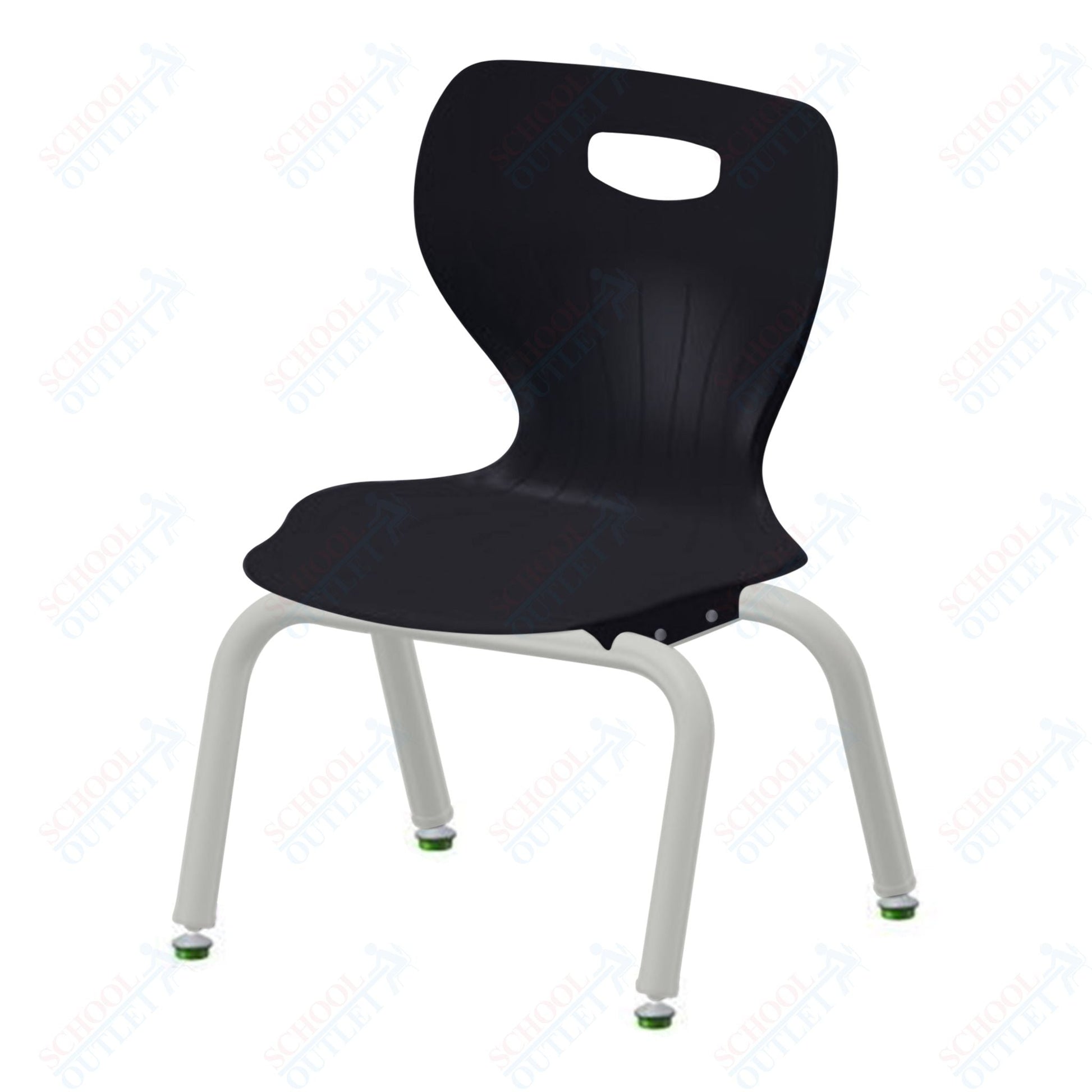 USA Capitol Euroflex 3500 Series 12" Stackable Chair (3502) - SchoolOutlet