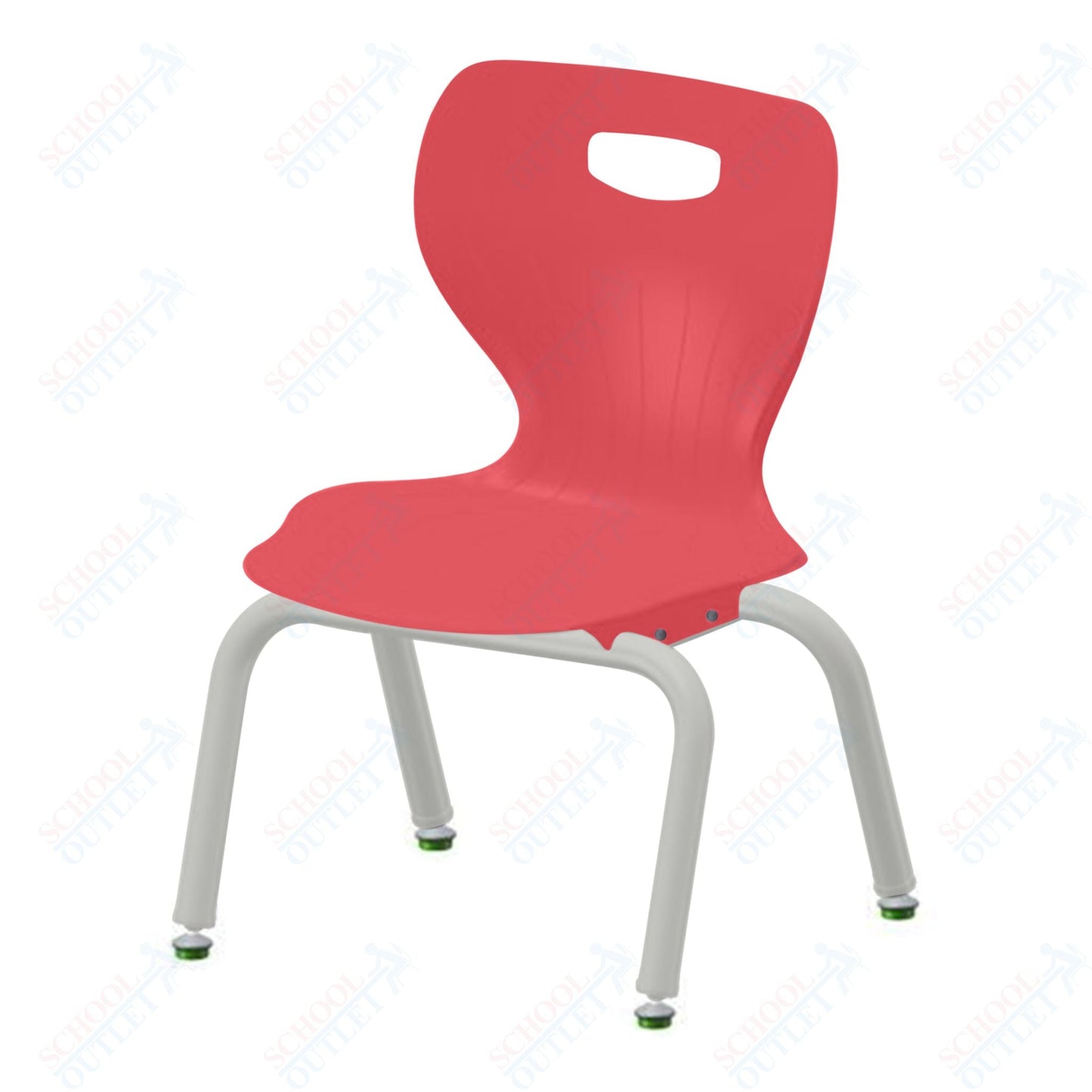 USA Capitol Euroflex 3500 Series 12" Stackable Chair (3502) - SchoolOutlet
