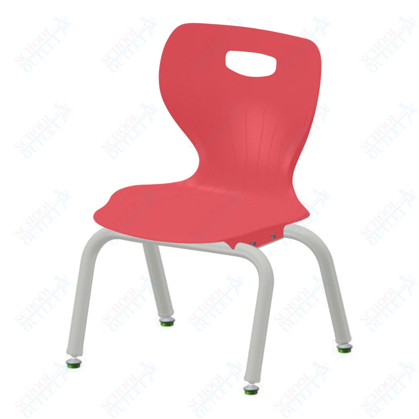 USA Capitol Euroflex 3500 Series 12" Stackable Chair (3502) - SchoolOutlet