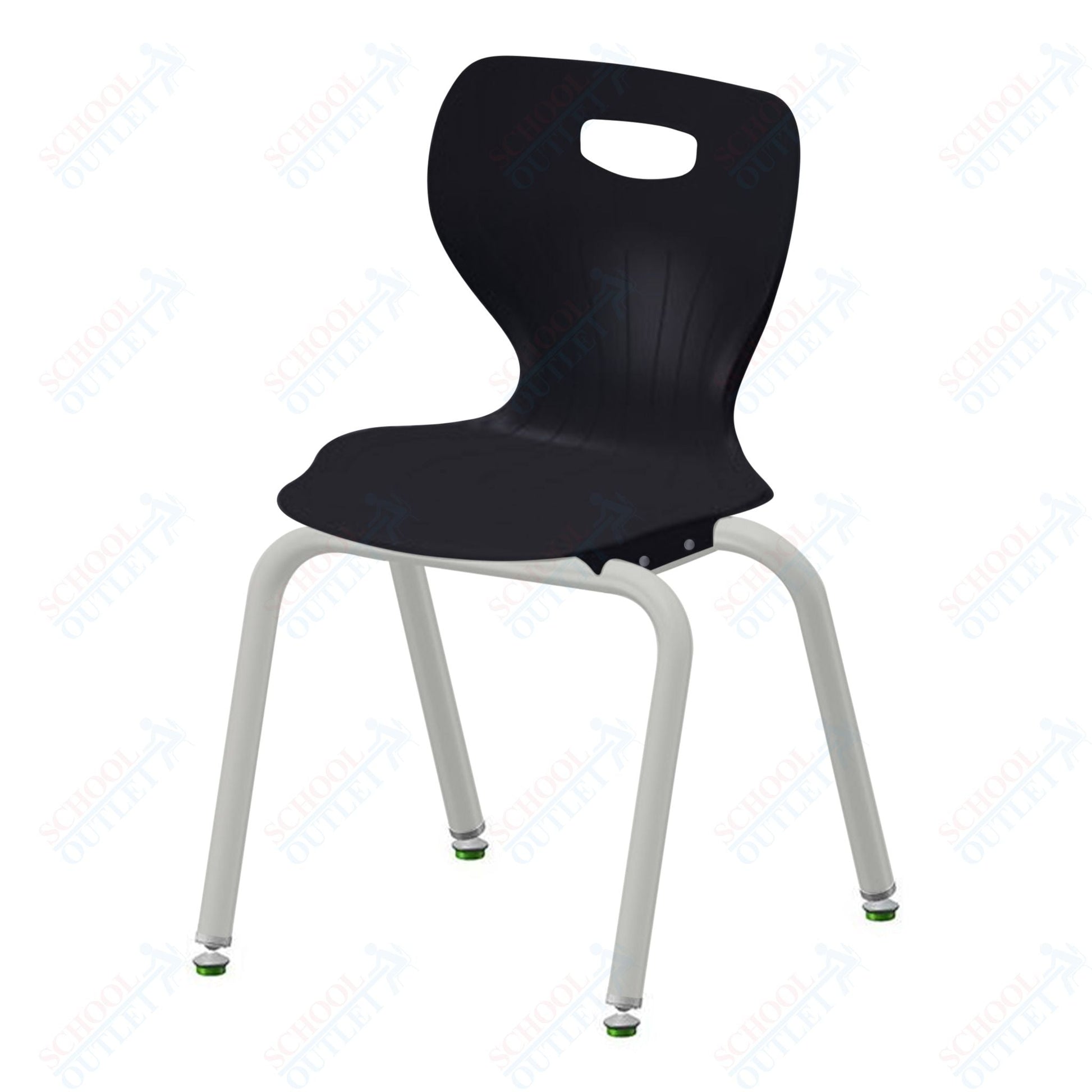 USA Capitol Euroflex 3500 Series 16" Stackable Chair (3506) - SchoolOutlet