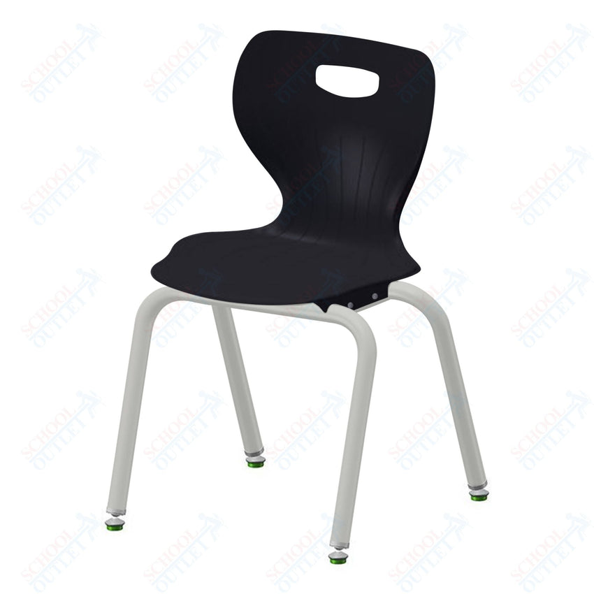 USA Capitol Euroflex 3500 Series 16" Stackable Chair (3506) - SchoolOutlet