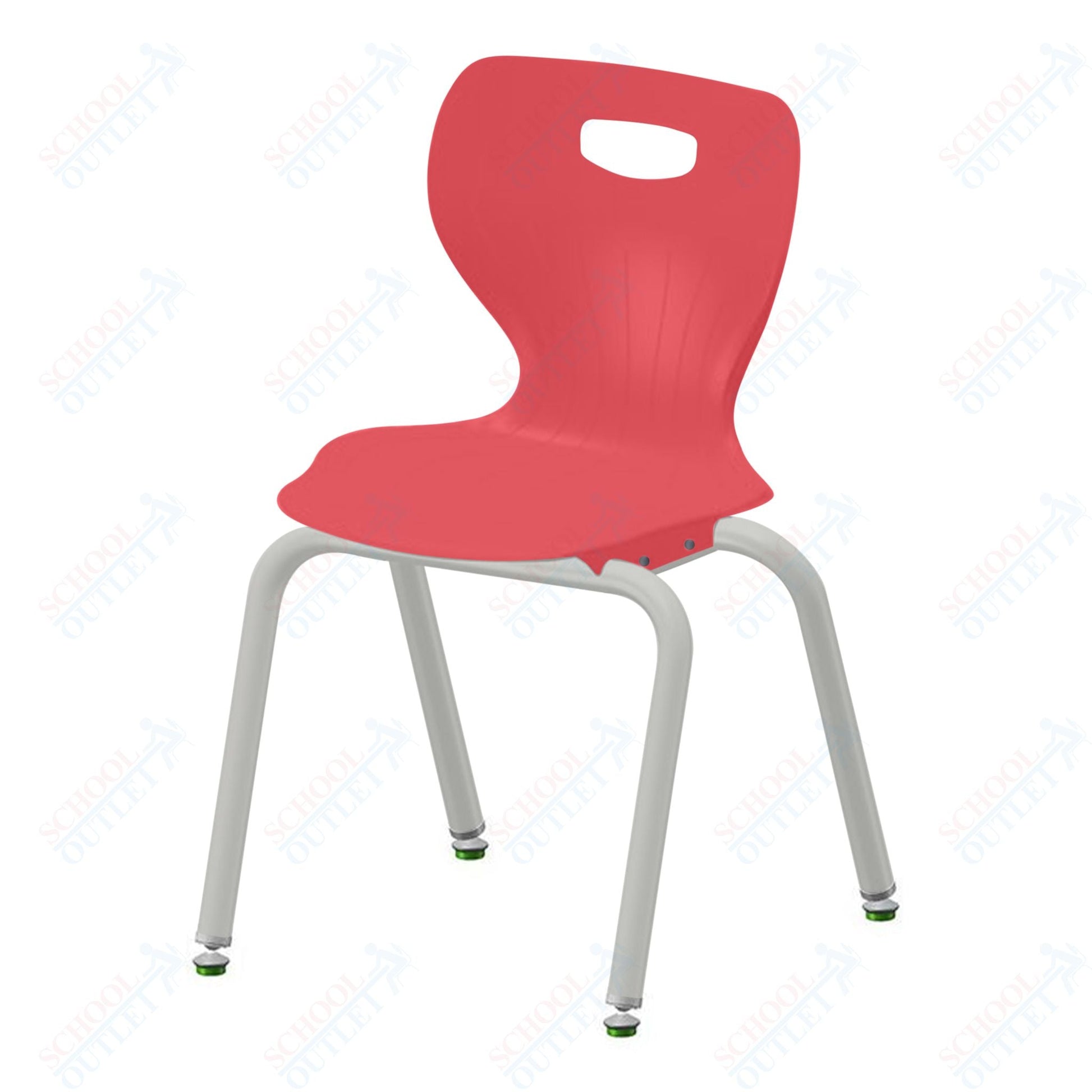 USA Capitol Euroflex 3500 Series 16" Stackable Chair (3506) - SchoolOutlet
