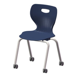 USA Capitol Euroflex 3500 Series 18" Mobile Stackable Chair (3508C)