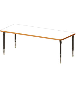 USA Capitol 36" x 60" Rectangle Activity Table Adjustable Height 23"-31" (3660SE)