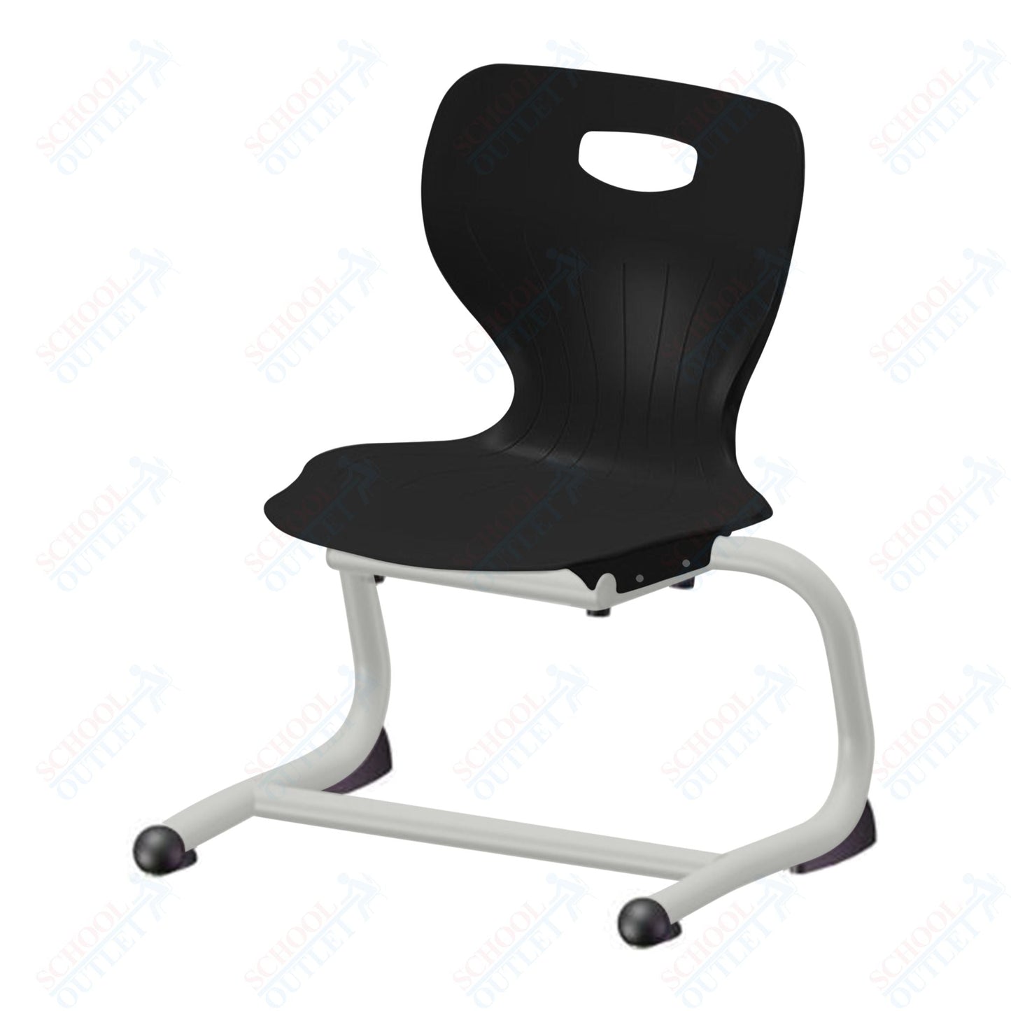 USA Capitol Euroflex 12" Stackable Cantilever Chair (3702) - SchoolOutlet