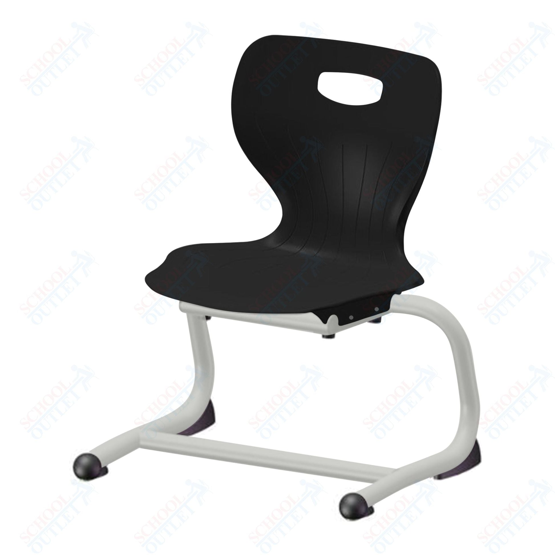 USA Capitol Euroflex 12" Stackable Cantilever Chair (3702) - SchoolOutlet