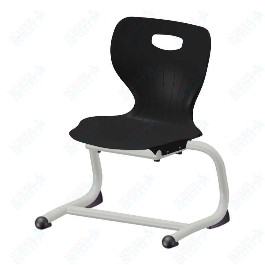 USA Capitol Euroflex 12" Stackable Cantilever Chair (3702) - SchoolOutlet