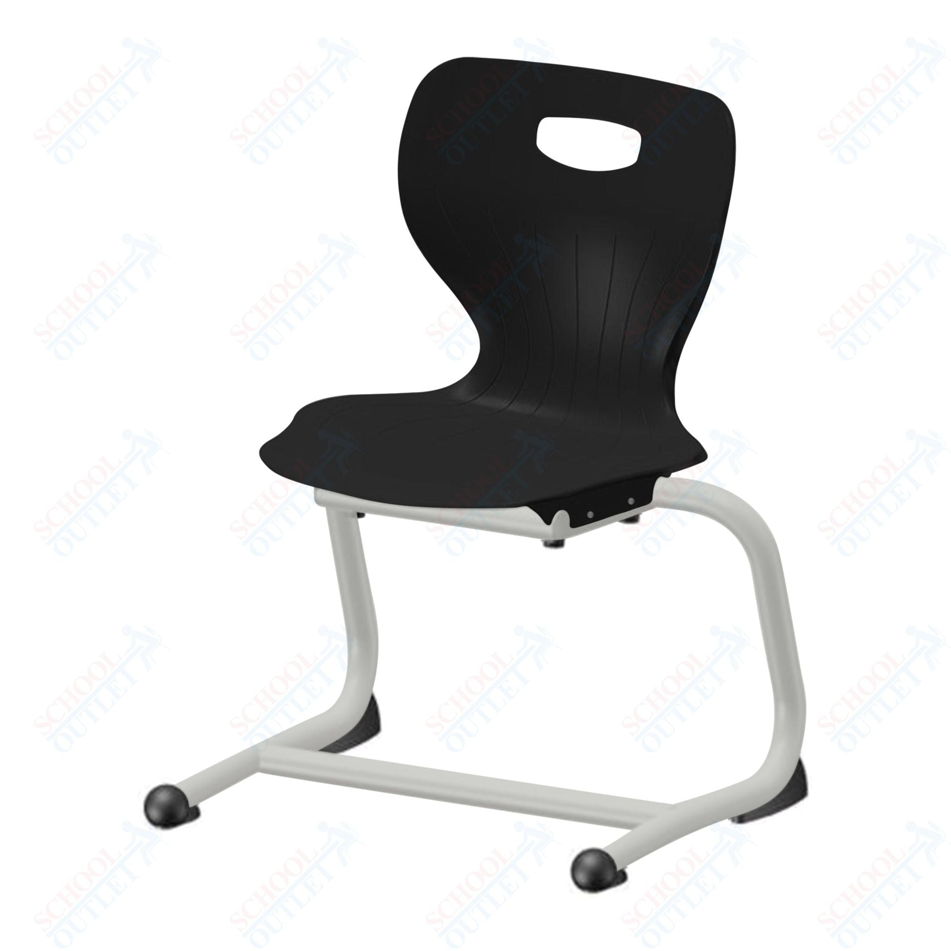 USA Capitol Euroflex 14" Stackable Cantilever Chair (3704) - SchoolOutlet