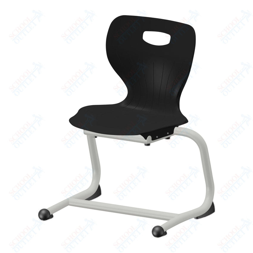 USA Capitol Euroflex 14" Stackable Cantilever Chair (3704) - SchoolOutlet