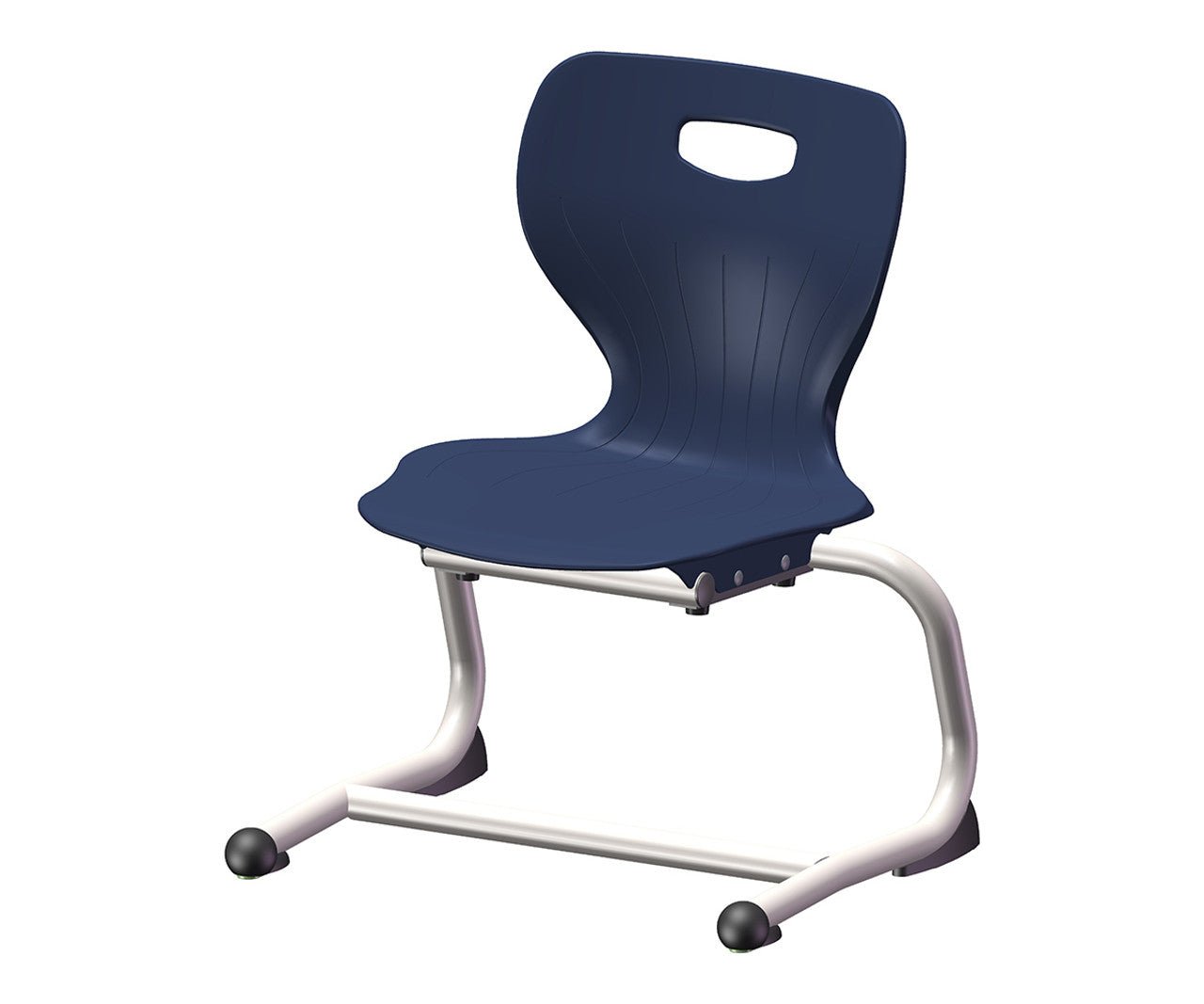 USA Capitol Euroflex 14" Stackable Cantilever Chair (3704) - SchoolOutlet