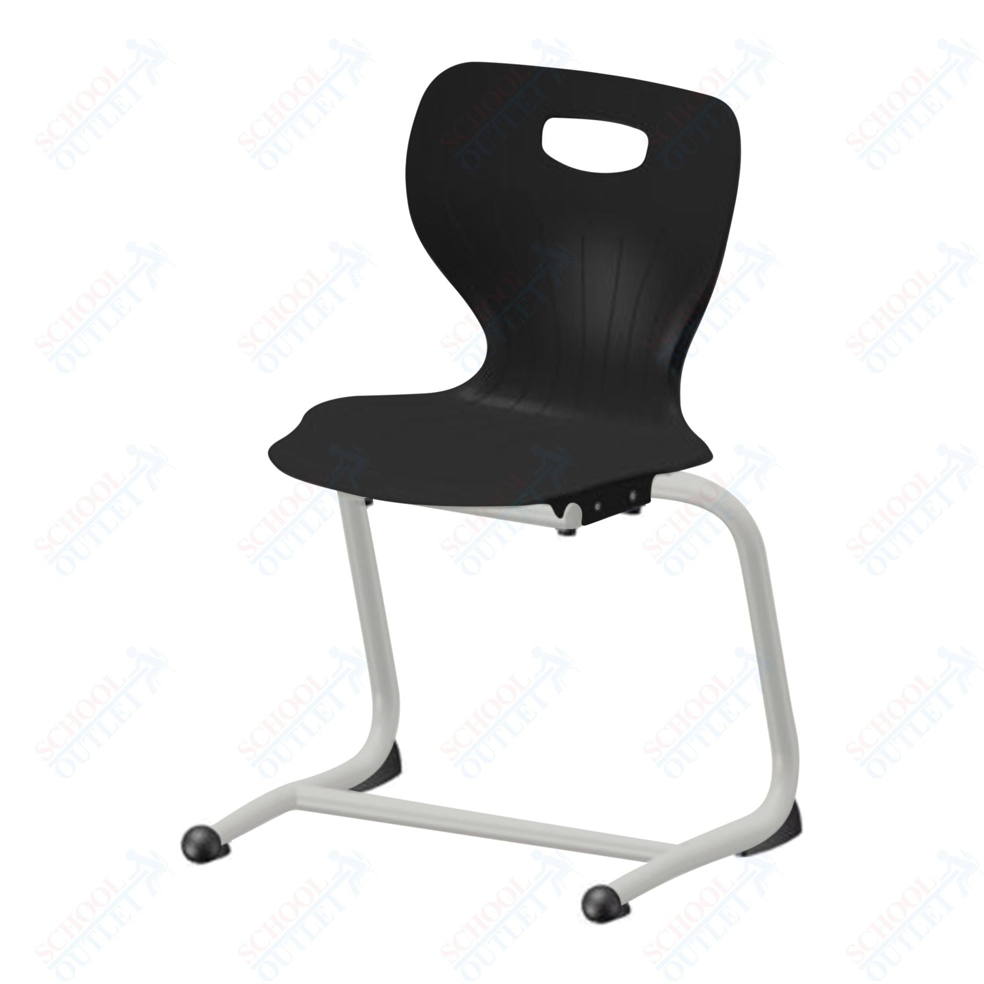 USA Capitol Euroflex 16" Stackable Cantilever Chair (3706) - SchoolOutlet