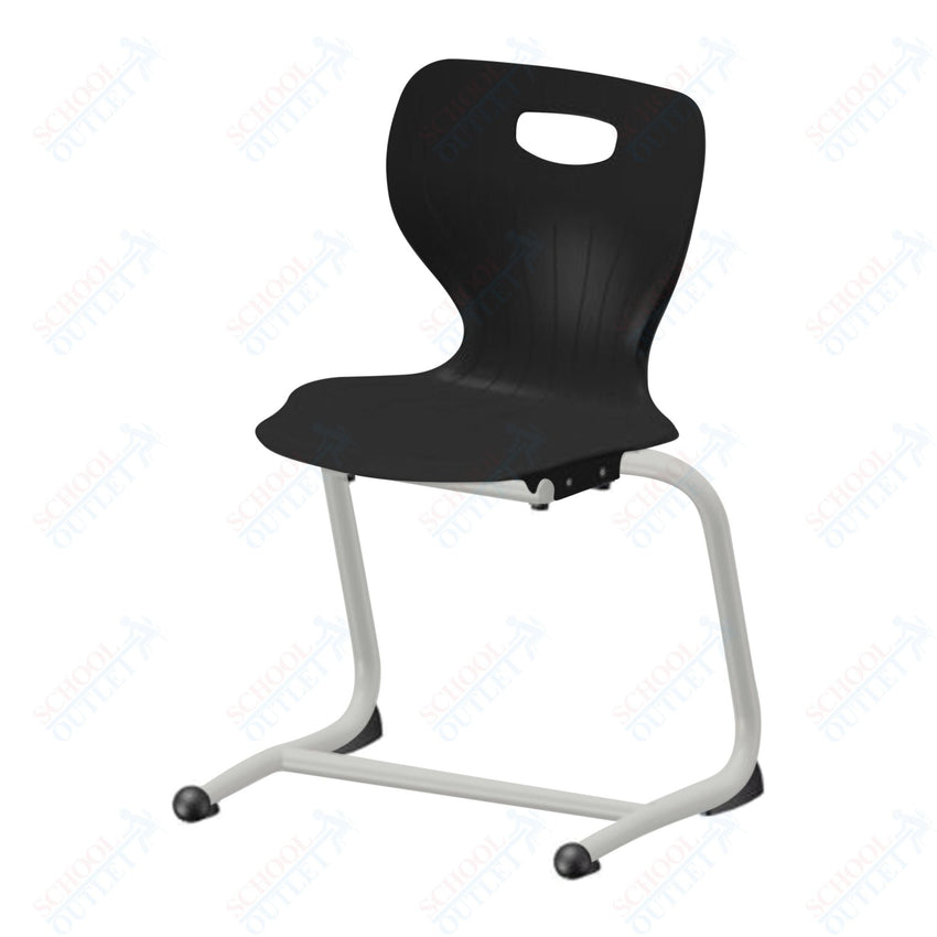 USA Capitol Euroflex 16" Stackable Cantilever Chair (3706) - SchoolOutlet