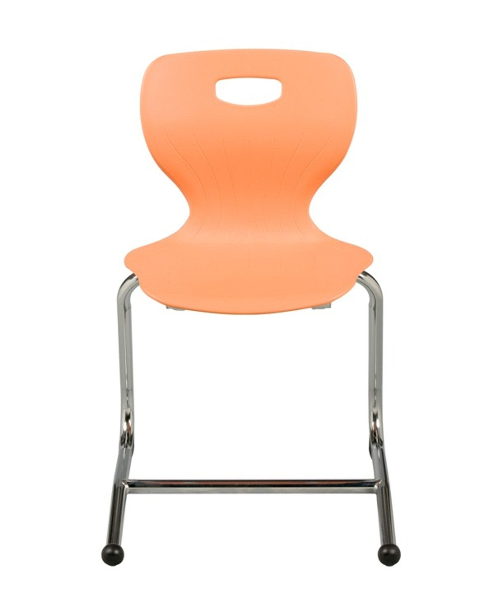 USA Capitol Euroflex 18" Stackable Cantilever Chair (3708) - SchoolOutlet