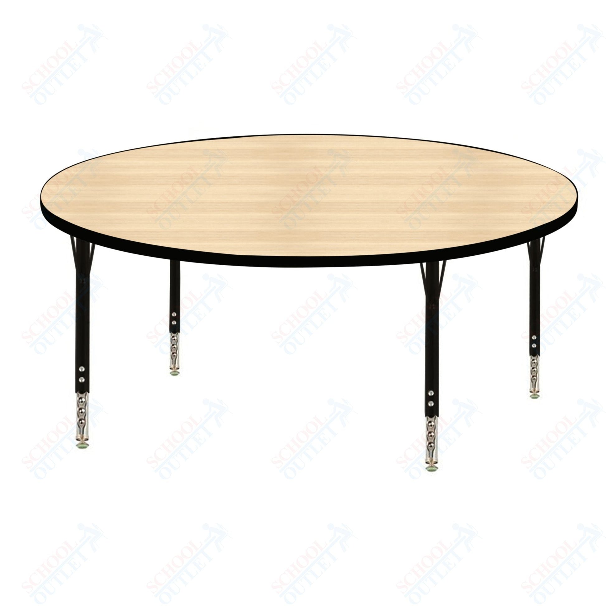 USA Capitol 48" Round Activity Table Adjustable Height 23" - 31" (48RSE) - SchoolOutlet