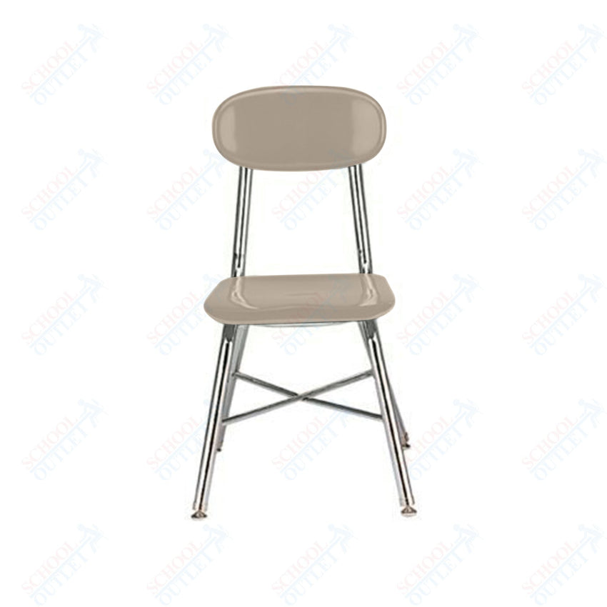 USA Capitol Legacy H - Frame 15.5" Hard Plastic Chair with Cross Brace (515) - SchoolOutlet