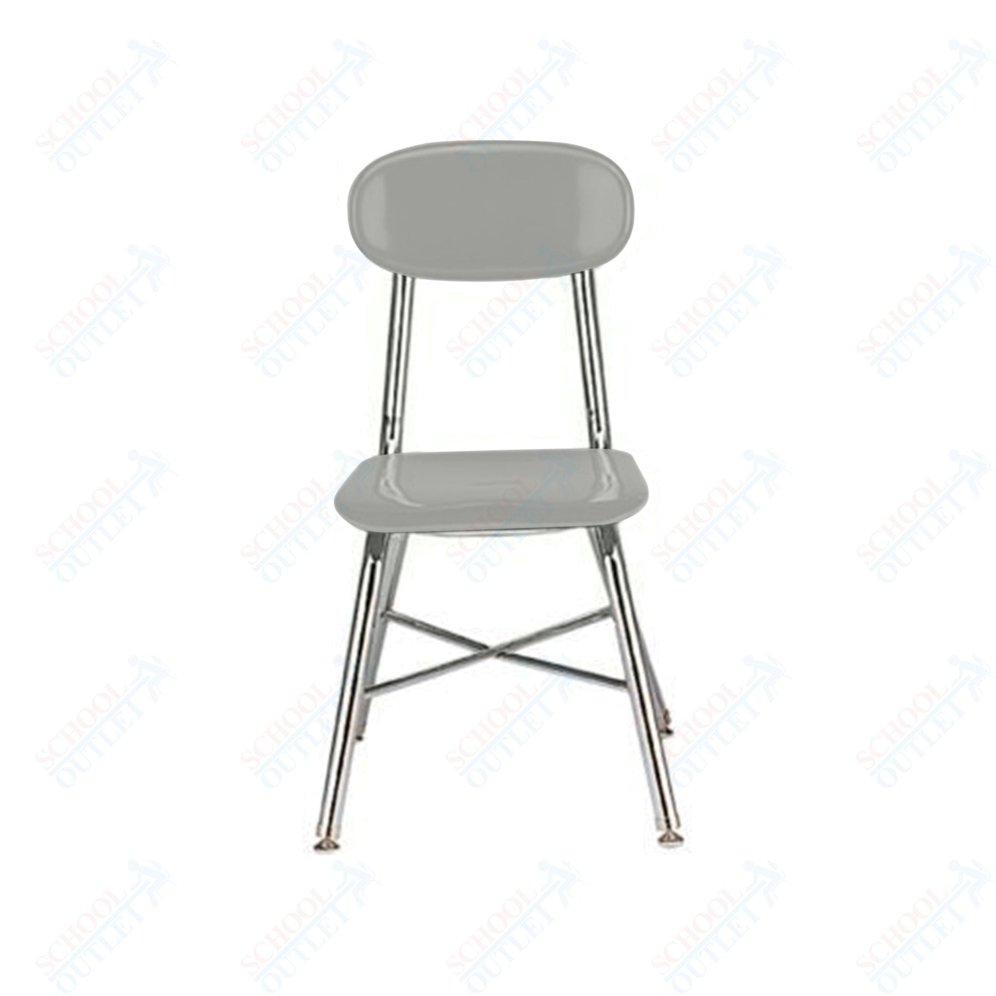 USA Capitol Legacy H - Frame 15.5" Hard Plastic Chair with Cross Brace (515) - SchoolOutlet